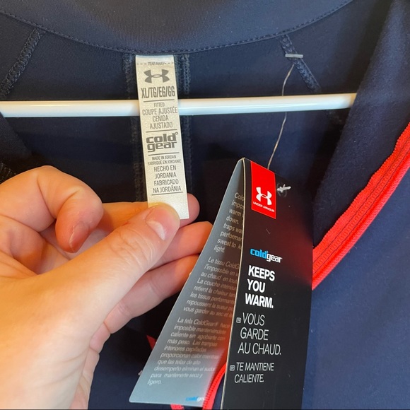 NWT Under Armor Quarter Zip Jacket - Picture 6 of 7